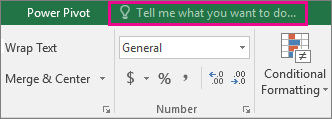 tell me in excel 2016